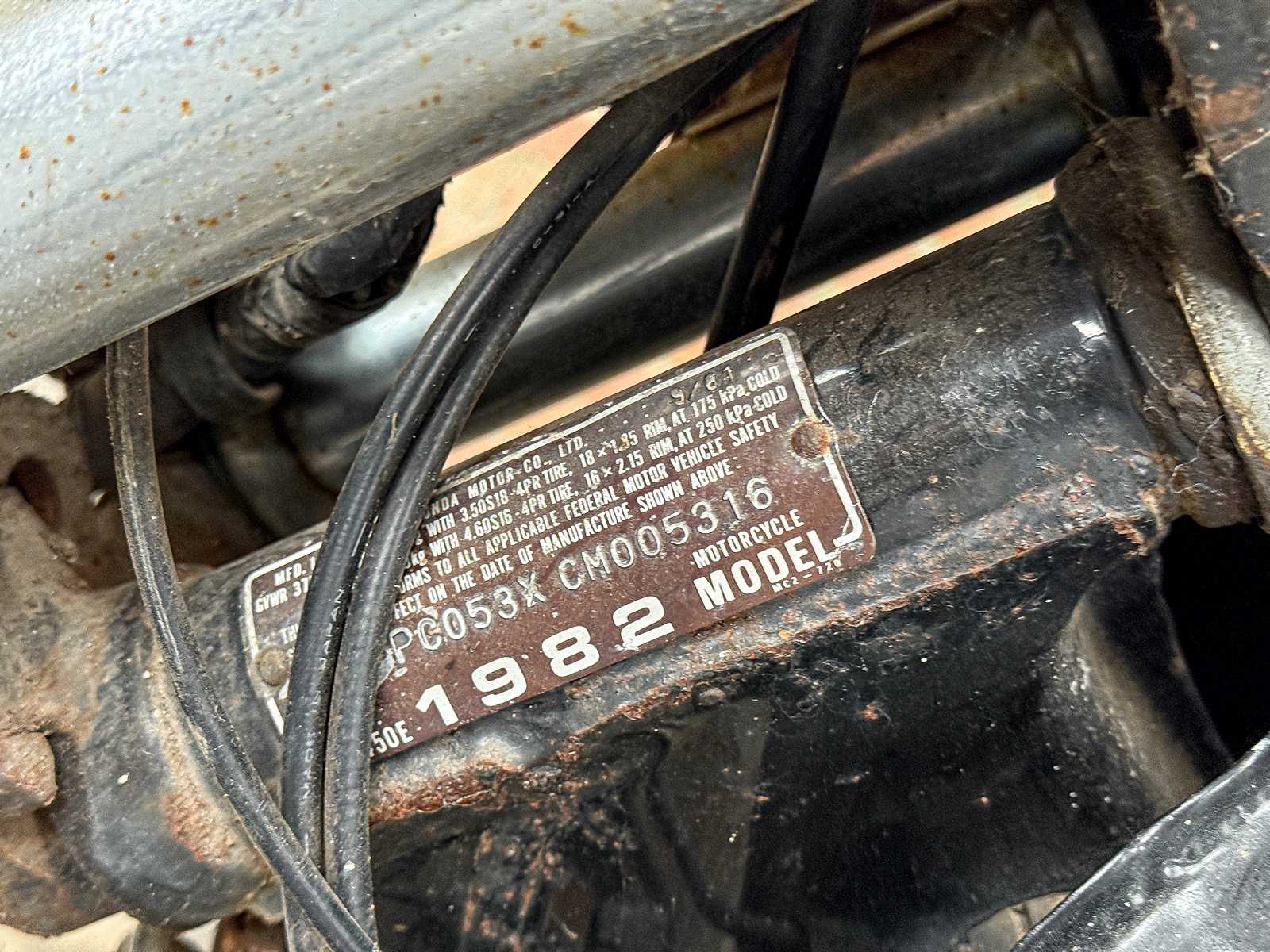 Honda CMX 450 C/G Rebel/C 1982 Chopper 447cc 1982