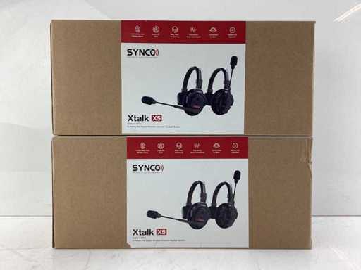 Synco - système d’interphone - X-Talk X5 - Casque (2x)