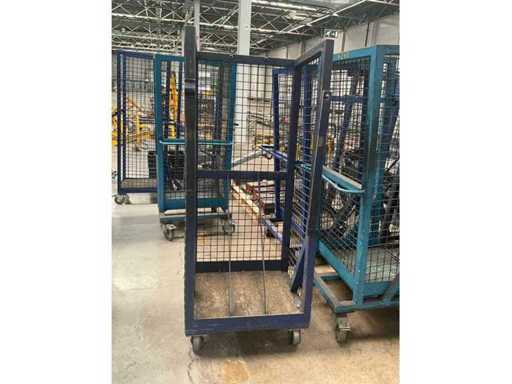 Various Transport/warehouse cart/stacking cart (4x)