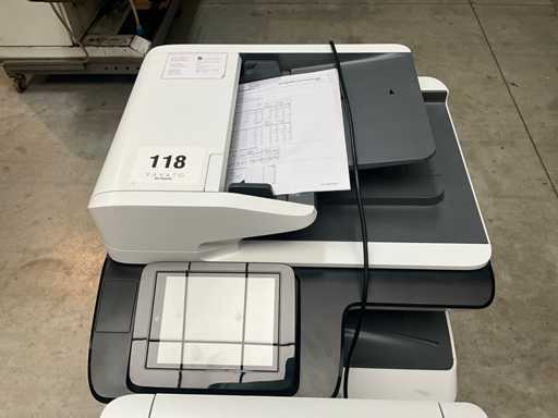 Imprimante HP MFP E58650 PageWide à flux de couleurs géré