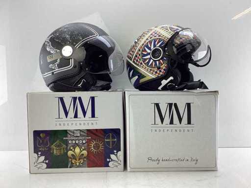 MM Independent - Scooter helm (2x)