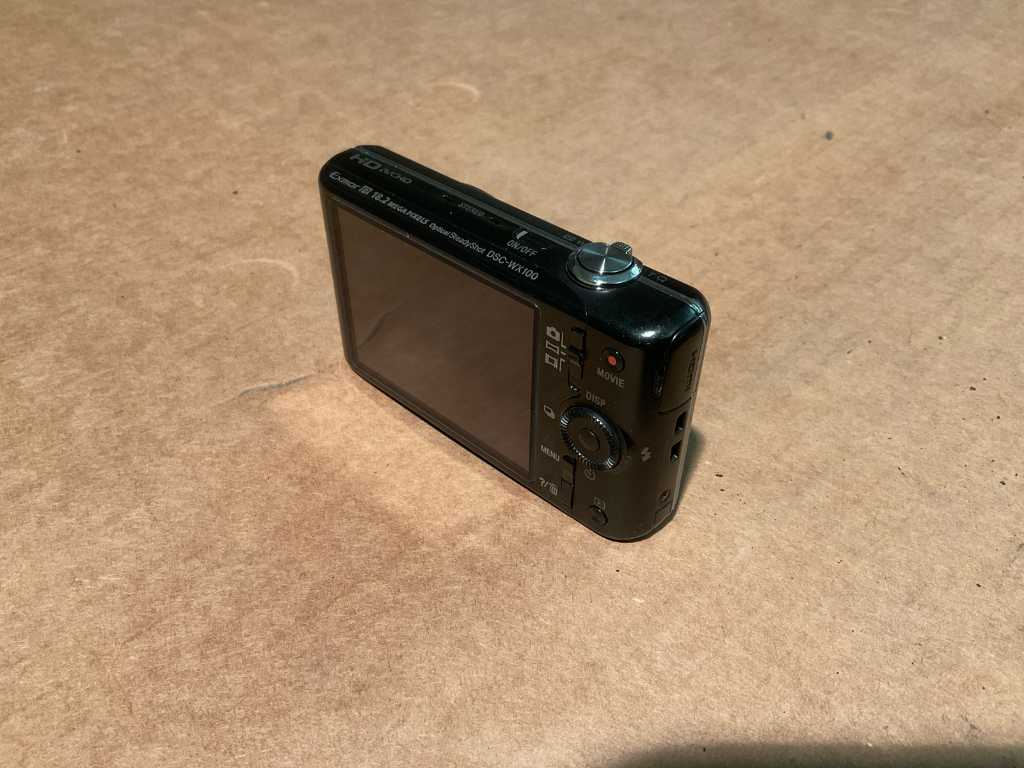 Sony Cyber-Shot DSC-WX100 Digital Still Camera | Troostwijk Auctions