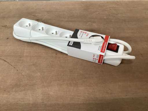 ProMax Stekkerdoos 6 voudig met schakelaar (30x)