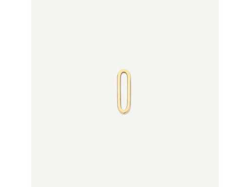 TOV Essentials Solo Paperclip 14k Oorbel Bedel
