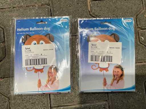 Hondje Met Bot Folie Ballon (300x)