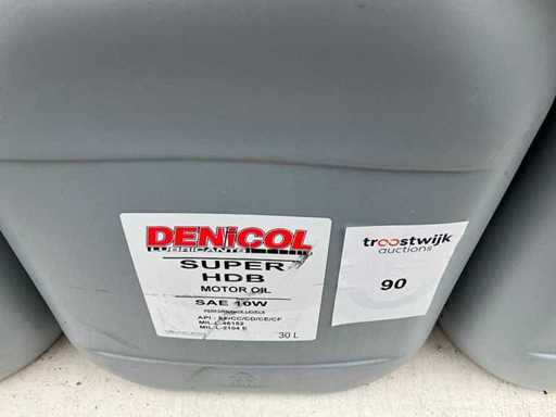 Denicol, Super HDB Motoröl SAE 10 VV, Hubraum 30 Liter
