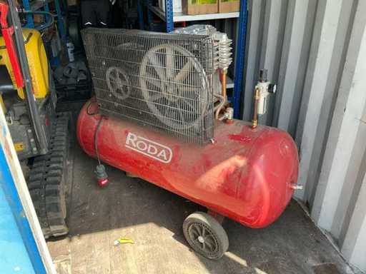 RODA / Fiac ABD 500-525 industriële zuigercompressor 270 liter – 5,5 kW – 400 V