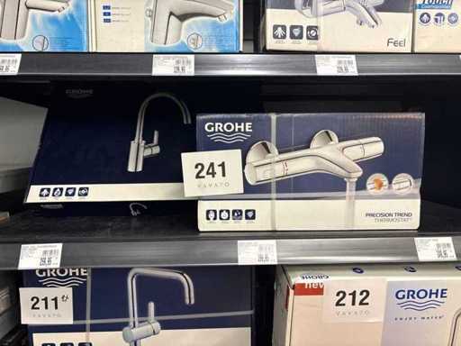 Rubinetto termostatico Grohe e rubinetto da cucina