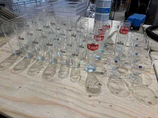Lotto di bicchieri da birra