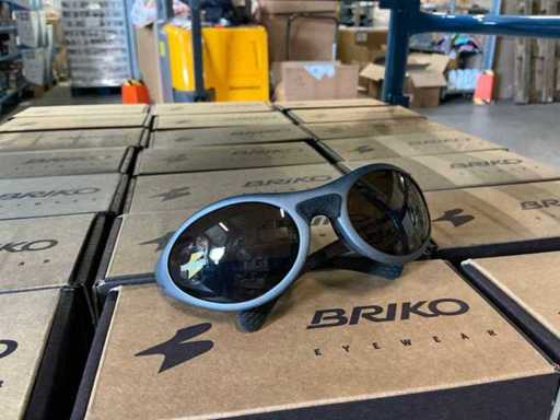 Ochelari Briko de starter antracit mat 2E polar maro (63x)