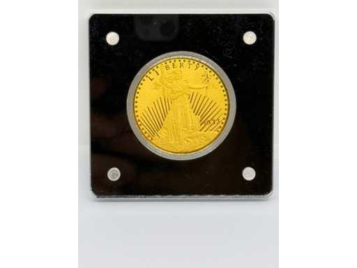 1/200 oz 999 Fijn Goud 20 dollar Double Eagle