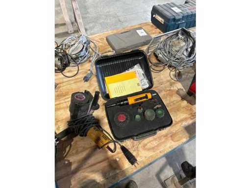 Pneumatische Handmühle, Poliermaschine