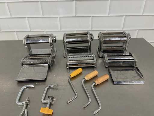 Imperia - Fabricant de pâtes en acier inoxydable (3x)