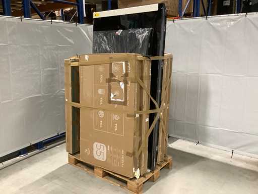 Téléviseurs en palette Retour de marchandises - 8 articles