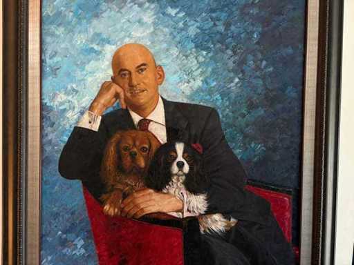 Private collection with art & jewellery