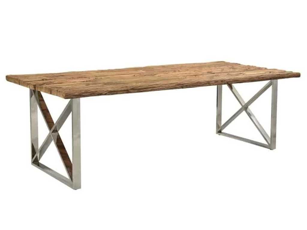 CEBU table 240 cm in solid wood