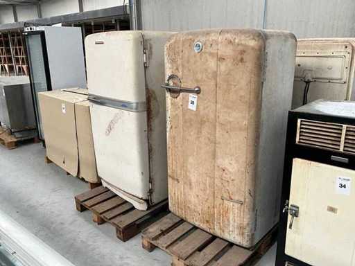 Linde - Réfrigérateur décoratif vintage Kelvinator (2x)