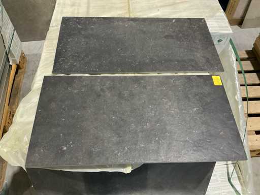 Sintest Poseidon 300x600 black vloertegel 51M²