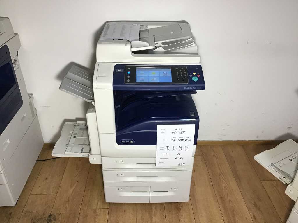 Xerox - 2016 - Wenig genutzt. sehr kleiner Zähler! - WorkCentre 7835 - All-in-One Printer