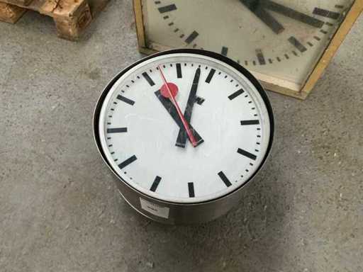 Horloge ronde de la gare de Westerstrand