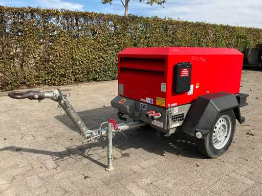 2018 Doosan 7/20 Mobiele luchtcompressor