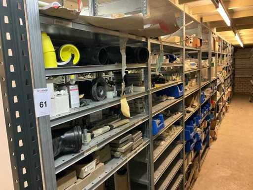 Batch of PVC and installation material