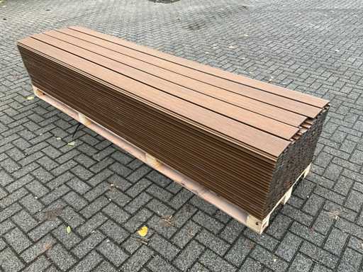 Composiet rabatplank 2900 x 172 x 20.5 mm (160x)
