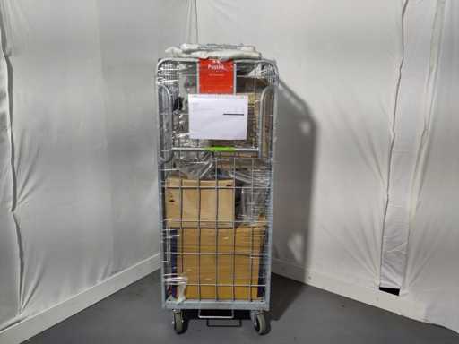 Rolcontainer met diverse producten