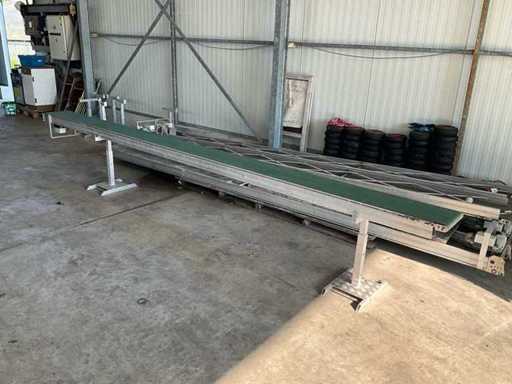 Mobiele transportband (2x)