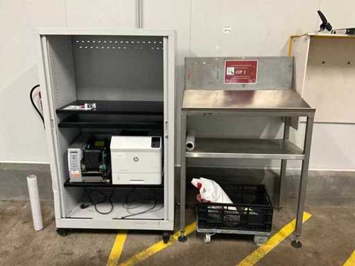 Barcode printer TEC and accessories