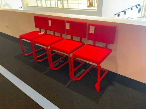 Lensvelt Tube « Atelier van Lieshout » Chaise en porte-à-faux (4x)