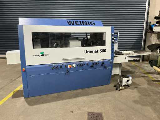 Weinig - 2006 - Unimat 500 - Vierseiten-Profilier- und Hobelmaschine