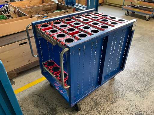 Lista trolley for tool holders