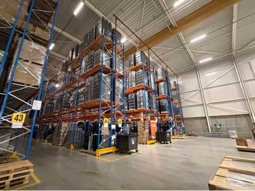 Scaffalature per pallet Stow 2024 (168 sezioni)