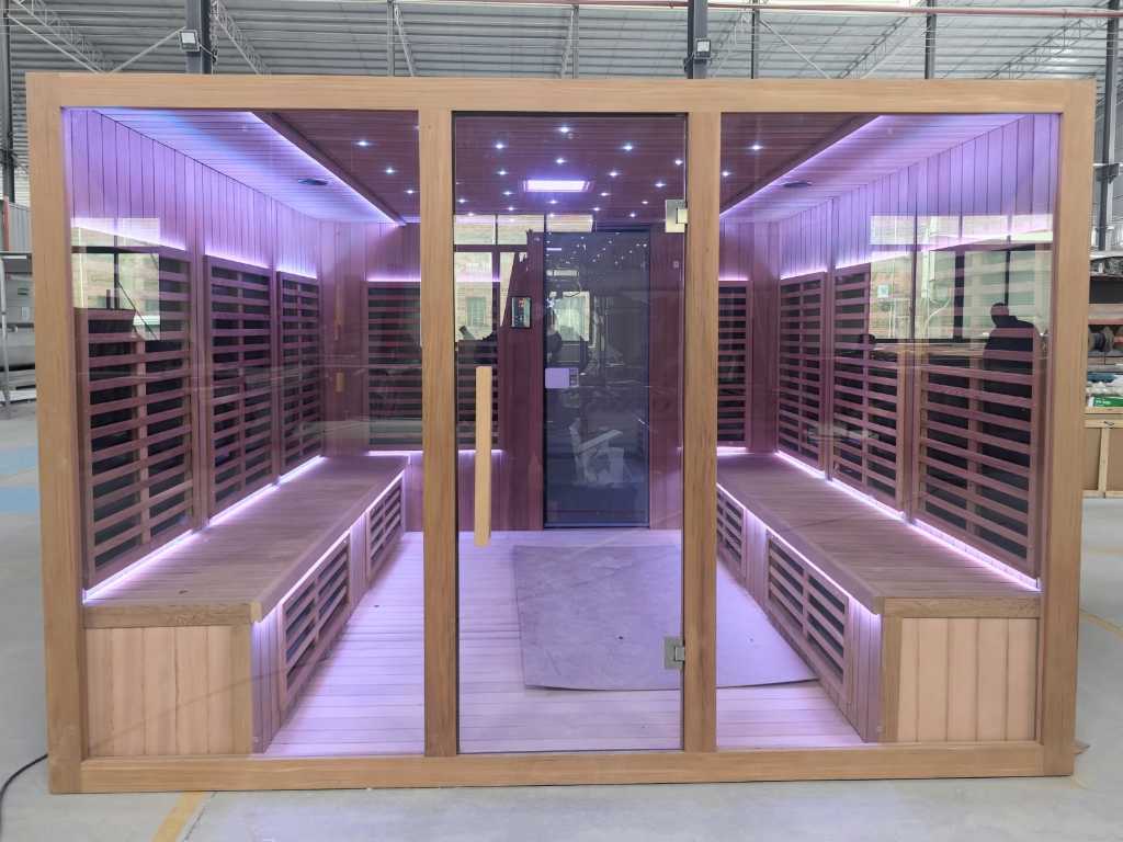 Cabine de sauna/hammam pour 20 personnes cabine de bien-être