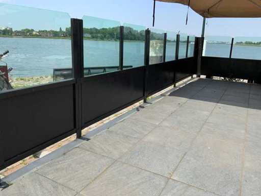 Zanzariera per patio in alluminio (15x)