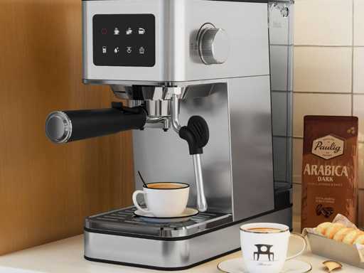 20 Bar Espresso Koffiemachine met Steam Wand Touchscreen