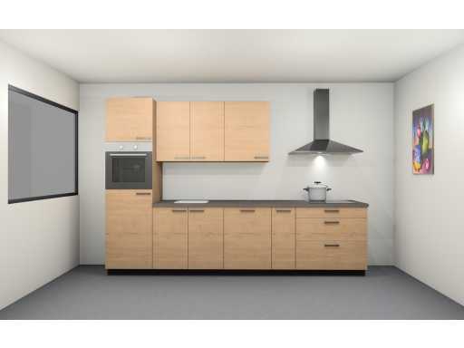 Nobilia Structura Decor Eiche Sierra Rechts Küche