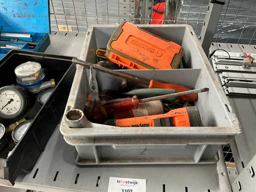Various hand tools