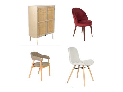 Partij Zuiver & Dutchbone meubilair