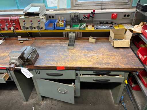   Workbench with contents