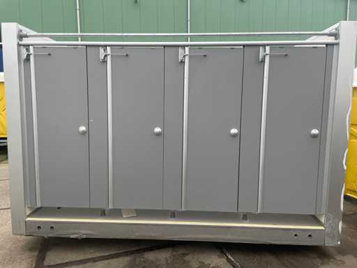 Douche Unit - 4x Douche - Toilet