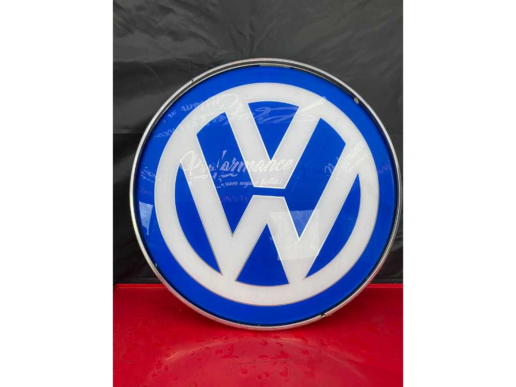 Lichtreclame Volkswagen