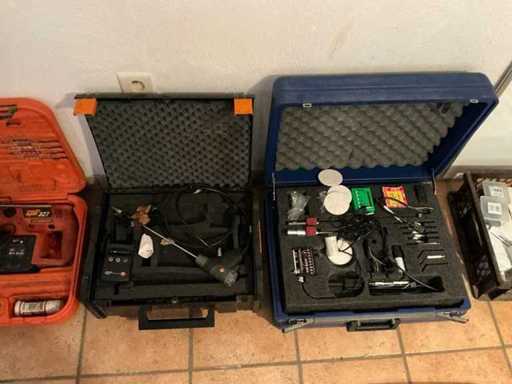 Machine om ketels af te stellen