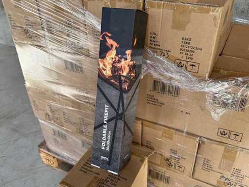 Gusta - Foldable fire pit (102x)