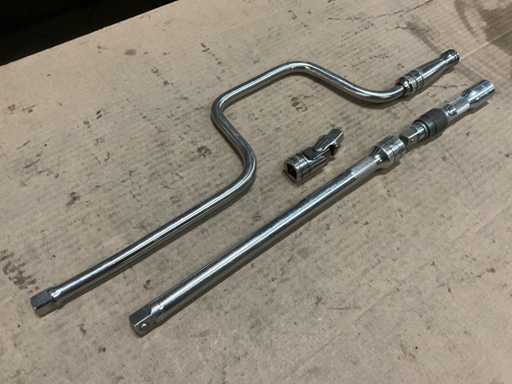 Snap-on-Antriebs-Sockelsatz