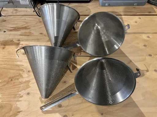 DeBuyer - RVS Puntzeef Ø 23 cm (4x)