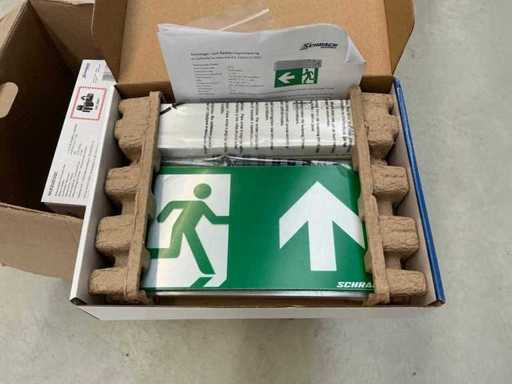 Lumière de secours Schrack NLK2U013SC (6x)