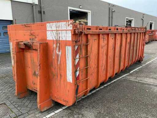 Haakarm Afvalcontainer met schuifklep