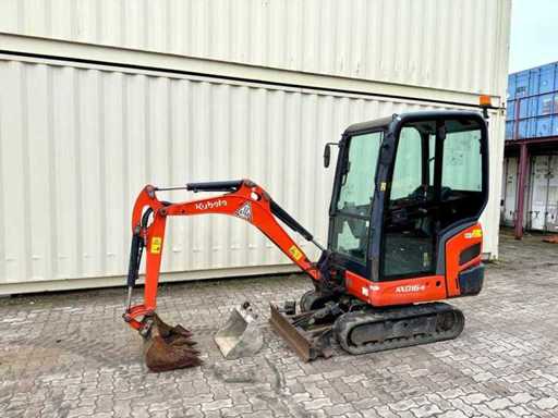 Kubota - KX016-4 - 2020 - Mini excavator - 2 x Găleată